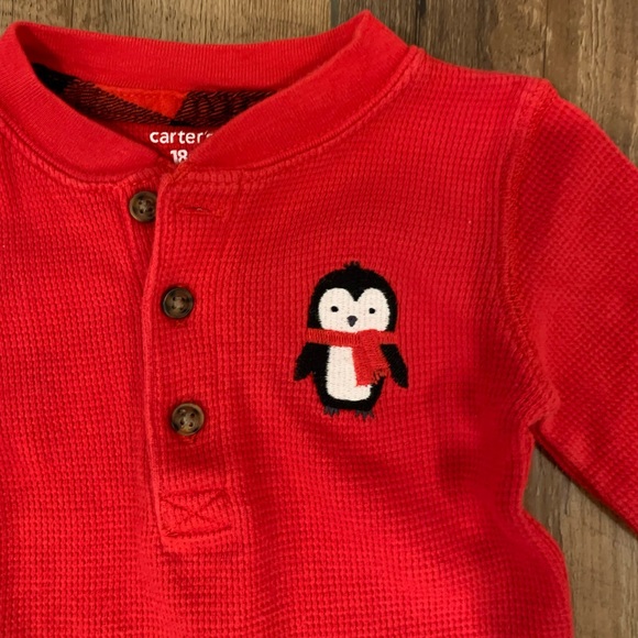 Carter’s Bundle of Three Long Sleeve Onesies, 18 months - Picture 6 of 12